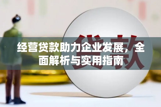 南乐经营贷款助力企业发展，全面解析与实用指南