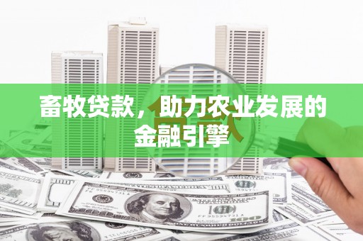 南乐畜牧贷款，助力农业发展的金融引擎