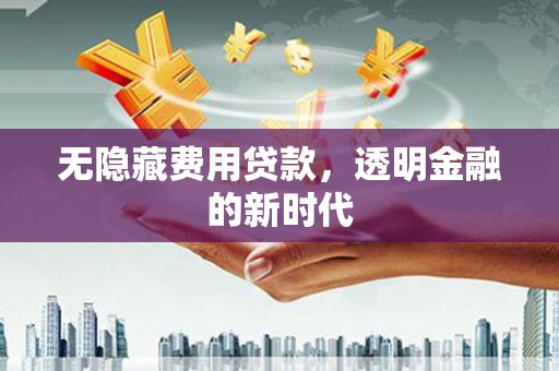 南乐无隐藏费用贷款，透明金融的新时代