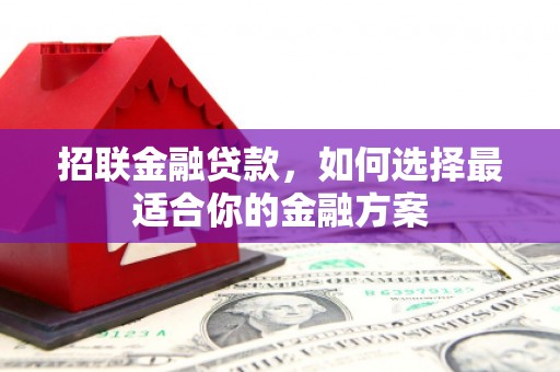 南乐招联金融贷款，如何选择最适合你的金融方案