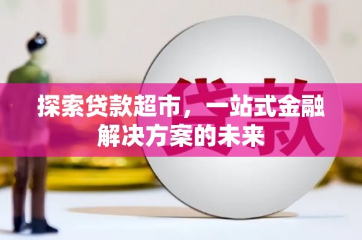 南乐探索贷款超市，一站式金融解决方案的未来