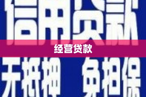 南乐经营贷款