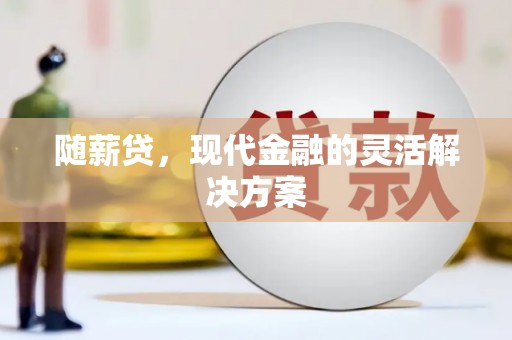 南乐随薪贷，现代金融的灵活解决方案