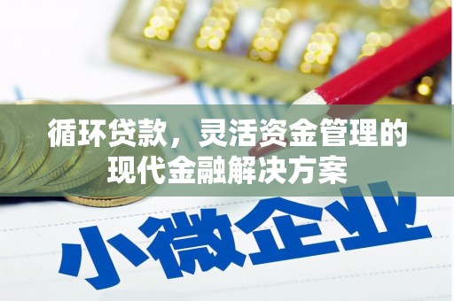 南乐循环贷款，灵活资金管理的现代金融解决方案