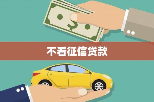 南乐不看征信贷款