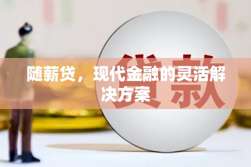 南乐随薪贷，现代金融的灵活解决方案