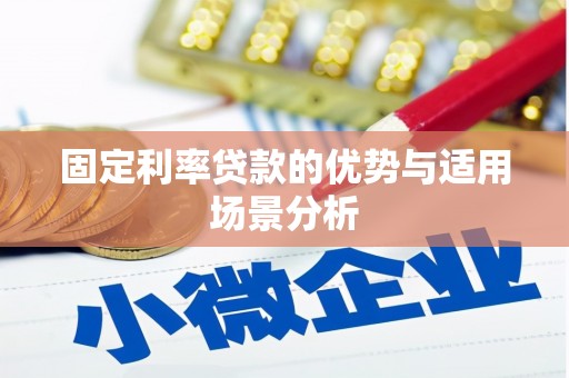 南乐固定利率贷款的优势与适用场景分析