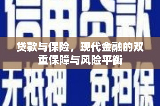 南乐贷款与保险，现代金融的双重保障与风险平衡