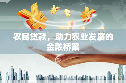 南乐农民贷款，助力农业发展的金融桥梁