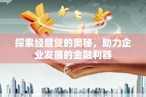 南乐探索经营贷的奥秘，助力企业发展的金融利器