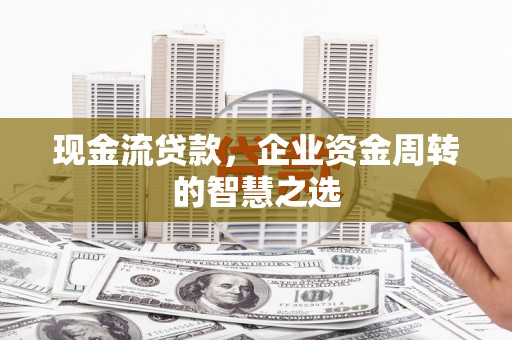 南乐现金流贷款，企业资金周转的智慧之选