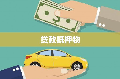 南乐贷款抵押物