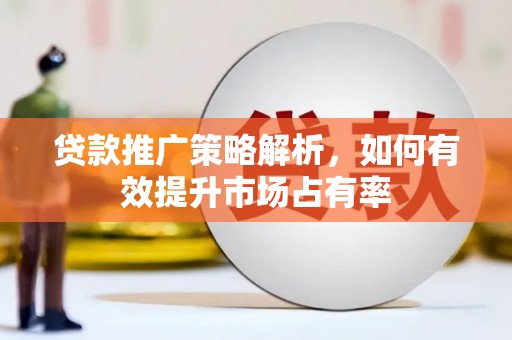 南乐贷款推广策略解析，如何有效提升市场占有率