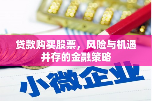南乐贷款购买股票，风险与机遇并存的金融策略
