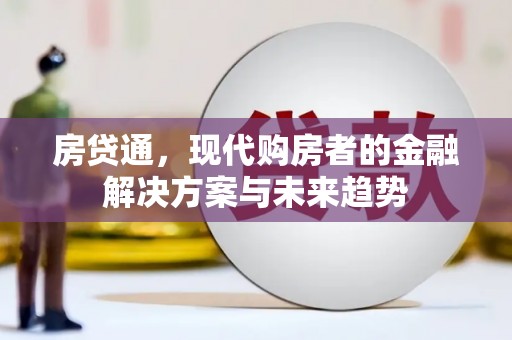 南乐房贷通，现代购房者的金融解决方案与未来趋势