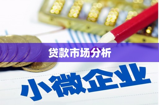 南乐贷款市场分析