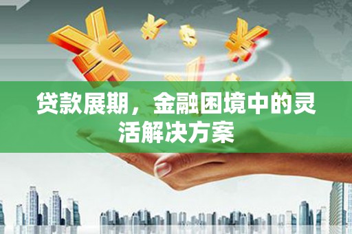 南乐贷款展期，金融困境中的灵活解决方案