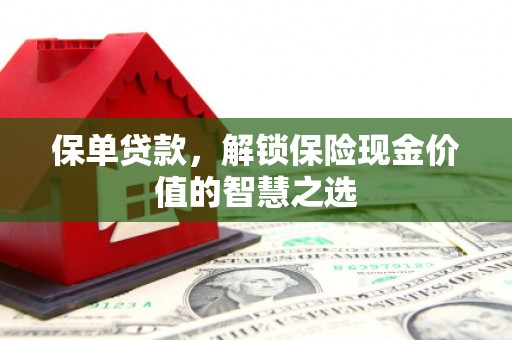 南乐保单贷款，解锁保险现金价值的智慧之选