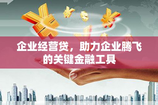 南乐企业经营贷，助力企业腾飞的关键金融工具