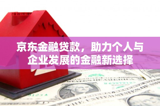 南乐京东金融贷款，助力个人与企业发展的金融新选择