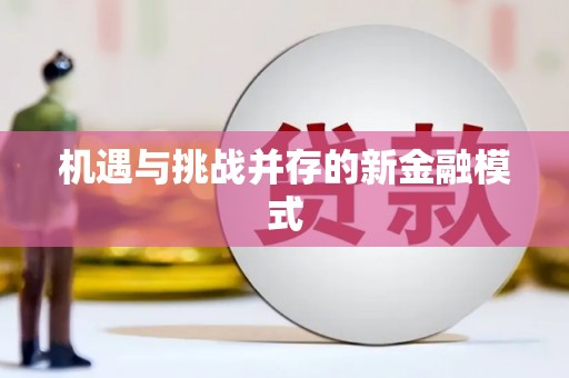 南乐机遇与挑战并存的新金融模式