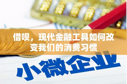 南乐借呗，现代金融工具如何改变我们的消费习惯