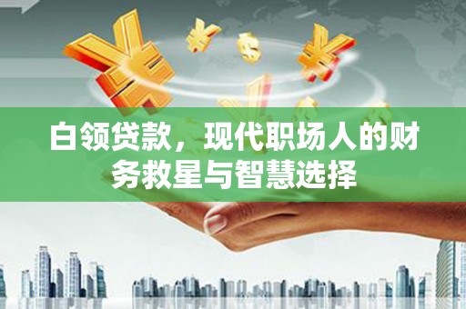 南乐白领贷款，现代职场人的财务救星与智慧选择