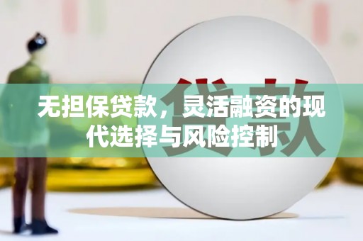 南乐无担保贷款，灵活融资的现代选择与风险控制