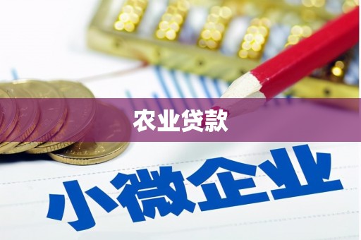 南乐农业贷款