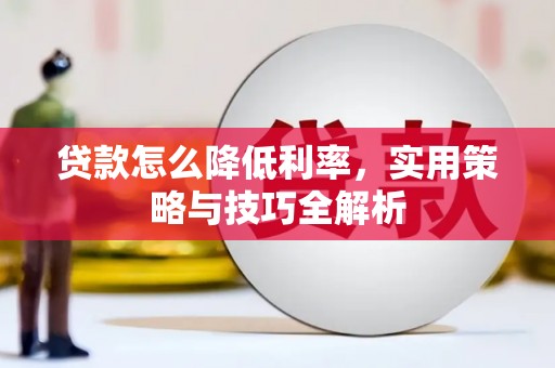南乐贷款怎么降低利率，实用策略与技巧全解析