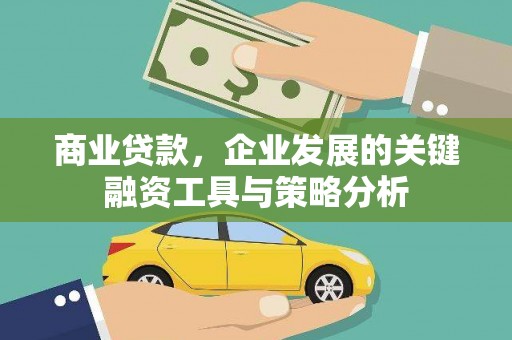 南乐商业贷款，企业发展的关键融资工具与策略分析