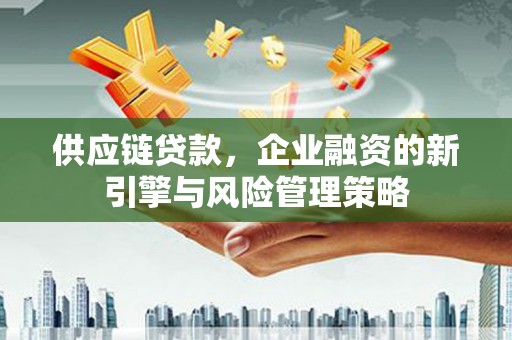 南乐供应链贷款，企业融资的新引擎与风险管理策略
