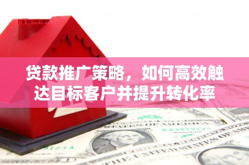 南乐贷款推广策略，如何高效触达目标客户并提升转化率