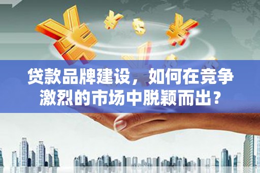 南乐贷款品牌建设，如何在竞争激烈的市场中脱颖而出？