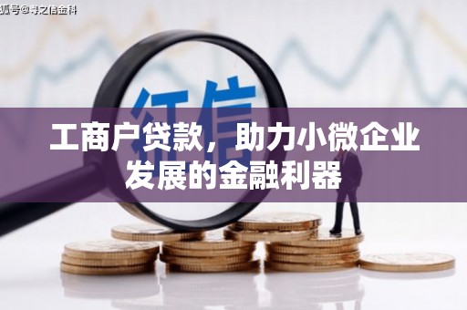 南乐工商户贷款，助力小微企业发展的金融利器