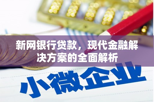 南乐新网银行贷款，现代金融解决方案的全面解析
