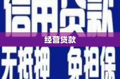 南乐经营贷款