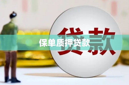 南乐保单质押贷款