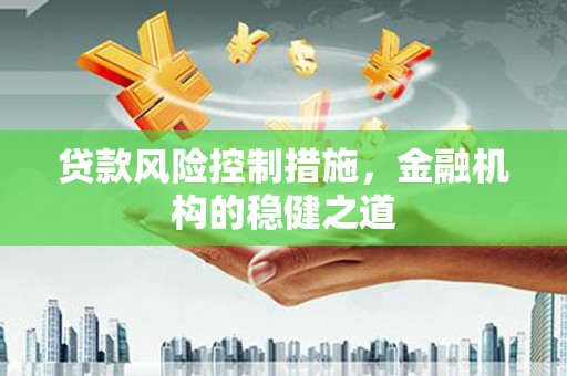 南乐贷款风险控制措施，金融机构的稳健之道
