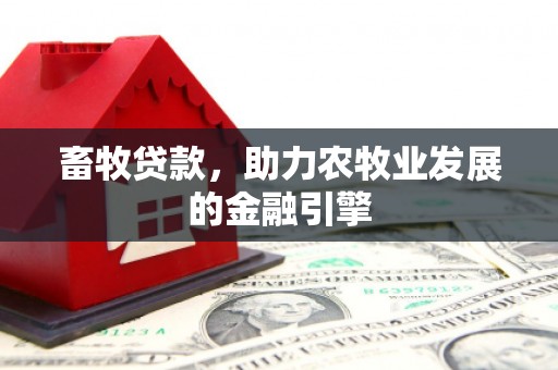 南乐畜牧贷款，助力农牧业发展的金融引擎