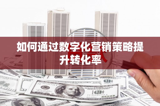 南乐如何通过数字化营销策略提升转化率
