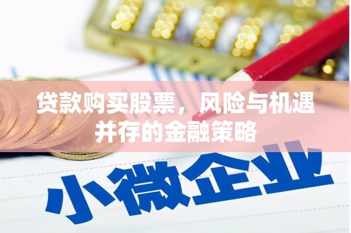 南乐贷款购买股票，风险与机遇并存的金融策略
