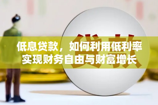 南乐低息贷款，如何利用低利率实现财务自由与财富增长