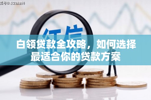 南乐白领贷款全攻略，如何选择最适合你的贷款方案